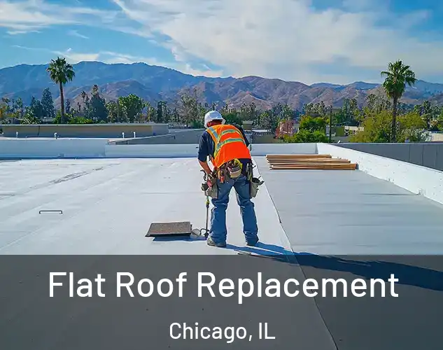  Flat Roof Replacement Chicago, IL