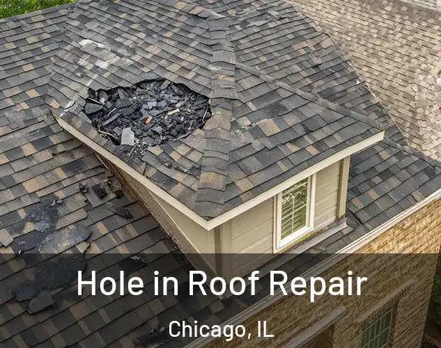  Hole in Roof Repair Chicago, IL