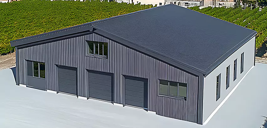 Corrugated Garage Roof Repair in Chicago